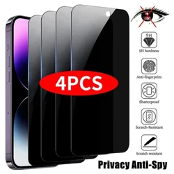 4 DB Privacy képernyővédő fólia iPhone 14 Pro Max 14 Plus Anti-Spy Glass iPhone 15 13 12 11 Pro Max 13 Mini edzett üveghez
