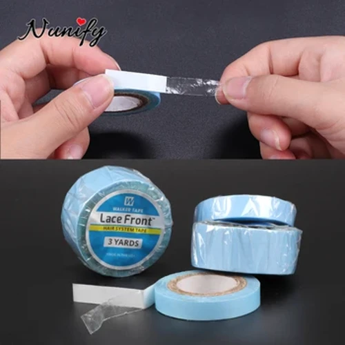 Nunify Chống Nước Cực Giữ Tóc Giả Băng Để Nối Dài Keo Dán Giữ Tóc Băng Keo Cho Ren Đóng Cửa Hỗ Trợ Băng