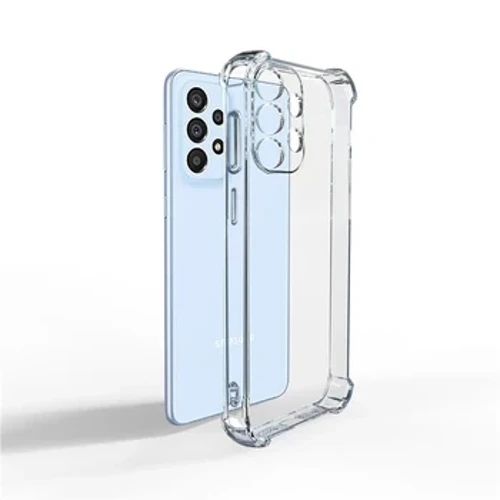 Custodia in silicone trasparente antiurto per Samsung A15 A25 A35 A55 A54 A34 A14 A04 A53 A73 A33 A23 A13 A52 A32 A51 A71 A50 A7 A9 A8 Capa