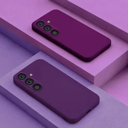 Funda de silicona líquida para teléfono Samsung Galaxy S24 23 23 22 21, funda suave a prueba de golpes para Samsung Galaxy S24 Plus S23 Ultra S22 S20 FE A54 53