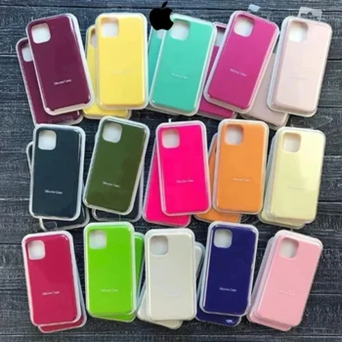 Capa de silicone original para iphone 15 14 13 12 x xr xs max capa oficial da apple para iphone 15 plus 11 pro max