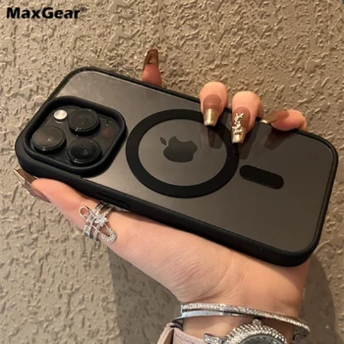 Ikesi Elisobala le-Magsafe Le-iPhone 15 14 13 12 11 Pro X XS XR Max Mini 7 8 Plus SE 2022 Ikhava ye-Magnetic Wireless Charge