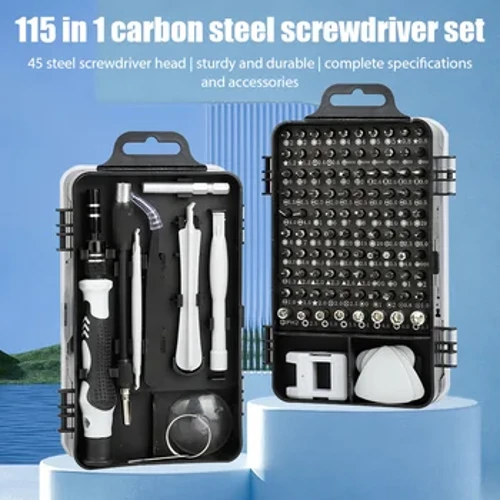 115 in 1 Multifunktionales Präzisions-Magnet-Schraubendreher-Set Computer PC Handy-Ausrüstung Reparatur Schraubendreher-Set Handwerkzeuge