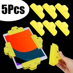 1-5pcs Universal Fastening Clamp Adjustable Stand Plastic Clip Fixture Frame ng Pag-aayos ng Telepono para sa Pagpapanatili ng IPad ng Laptop ng Cellphone