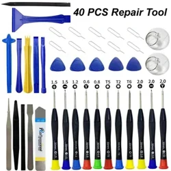 40-in-1-Reparaturwerkzeuge für Handys, Demontage-Reparaturset für iPhone, Kombinationsschraubendreher, Skid, Multifunktions-Demontageset