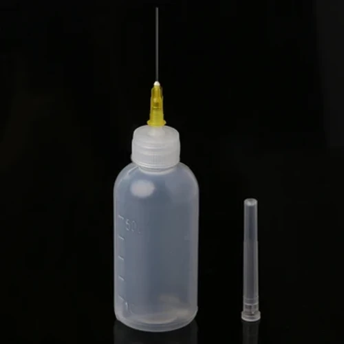 1/5PCS 50ML Palasitika Sua Fagu Alcohol mo Dispenser Rosin Solder Flux Fa'apipi'i mo Telefoni PCB Fa'amama Uila Meafaigaluega Toe faaleleia.