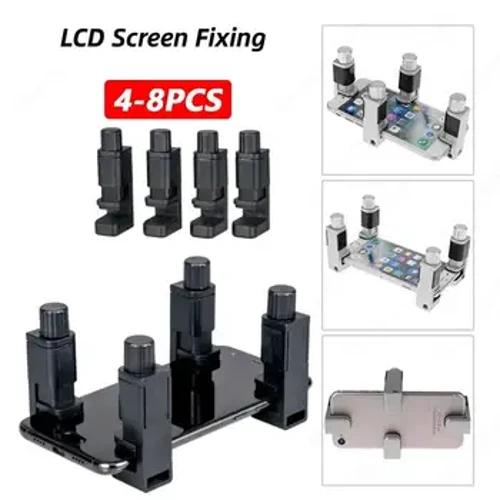 1/4/8 Cái Đa Năng Gắn Kẹp Giá Đỡ Có Thể Điều Chỉnh Công Cụ Sửa Chữa Điện Thoại Di Động Màn Hình LCD Hiển Thị Màn Hình Nhanh Sửa Kẹp Máy Tính Bảng dụng Cụ
