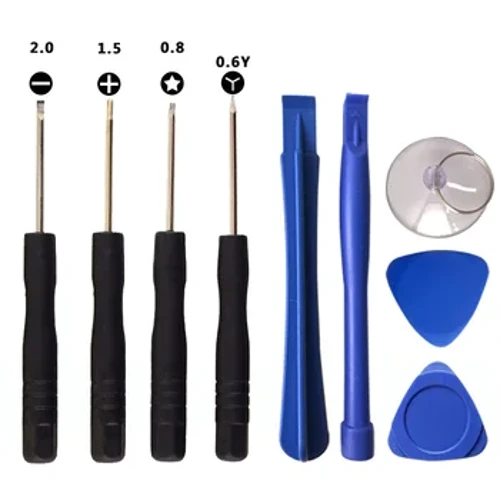 Oscailt Kit Uirlis Láimhe Scáileán Pry Bar Díchumadh Scriúire Uirlisí Deisiúcháin Socraithe le haghaidh IPhone le haghaidh Fón Póca Samsung HuaWei Xiaomi