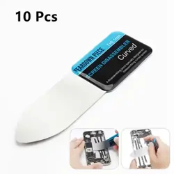1-10 Stéck Ultra dënn gebogen LCD Écran Spudger Ouverture Pry Card Demontéiert Edelstol Metal Handy Reparatur Tools