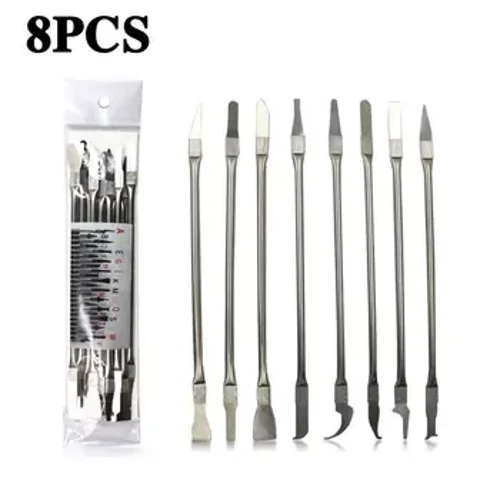 8 бр CPU IC Glue Remover Phone Repair Tool C Chip Repair Thin Blades Piratical Repair Hand Tool For Mobile Phone Computer
