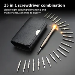 Set de șurubelnițe Torx 25 în 1 Set de instrumente de reparare a deschiderii multifuncționale Șurubelnițe de precizie pentru telefoane Tablet PC Instrumente de mână