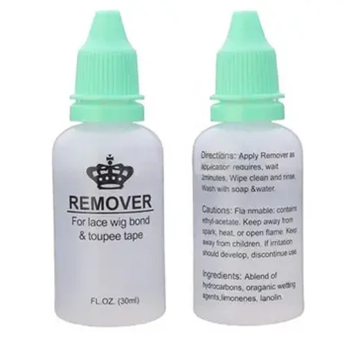 1/2 láhve 30ML Odstraňovač lepidla Odstraňovací páska Oboustranný odstraňovač lepidla na krajky Odstraňovač přední paruky Nástroj na prodlužování vlasů
