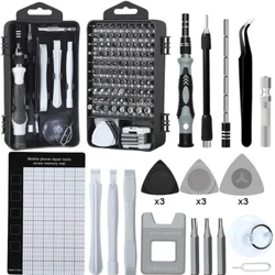 122 In 1 Screwdriver Set Precision Torx Phillips Hex Bits Magnetic Screwdrivers Kit Para sa PC Mobile Phone Repair Hand Tool