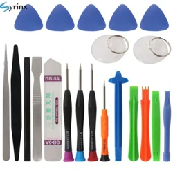 21 in 1 휴대 전화 수리 도구 키트 Spudger Pry Open Tool 스크루 드라이버 세트 iPhone X 8 7 6S 6 Plus 11 Pro XS 핸드 툴