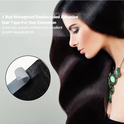 1Roll 0.8cm 3yards Suavai Laulu Lipine Fa'apipi'i Fa'alua Itu Fa'apipi'i mo lauulu fa'aopoopo Toupee Lace Wigs