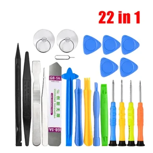 22 în 1 Kit de instrumente de reparare a telefonului mobil Spudger Pry Instrument de deschidere Șurubelniță pentru iPhone iPad Laptop Computer Set Instrumente de mână