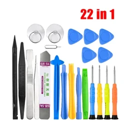 22 în 1 Kit de instrumente de reparare a telefonului mobil Spudger Pry Instrument de deschidere Șurubelniță pentru iPhone iPad Laptop Computer Set Instrumente de mână