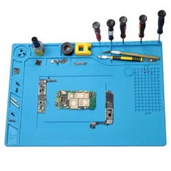 Sửa Chữa Miếng Lót Cách Nhiệt Chịu Nhiệt Bộ Hàn Thảm Silicon Làm Việc Cách Điện Miếng Lót Bàn Làm Việc Nền Tảng Bảo Trì Điện Thoại Đồng Hồ Công Cụ