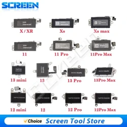 Thử Nghiệm Tốt Máy Rung Rung Cáp Mềm Cho iPhone 7 8 Plus X XR XS 11 12 13 Pro Max Động Cơ Mini thay Thế Điện Thoại Di Động Phần