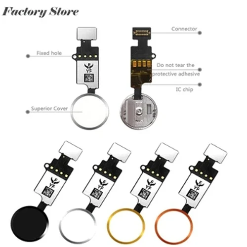 ปุ่ม Home สำหรับ iPhone 7 7 Plus 8 8 Plus ปุ่ม Home Flex Cable Assembly สำหรับ iPhone 7 7 plus 8 8 plus