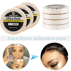 Bande d'extension de cheveux Ultra tenue 3yards, ruban de remplacement Double face étanche, bande adhésive à forte tenue pour perruque Lace Front Wig