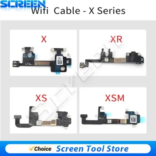 IPhone X XR XS MAX WI-FI Signal Bluetooth Antenna Flex Kabel Öýjük Telefon Garnituralary Jübi telefonyny çalyşmak abatlaýyş bölekleri