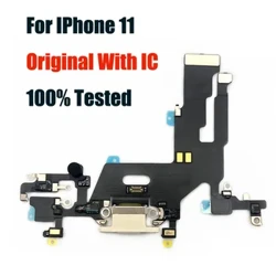 Originele USB-oplaadpoort Oplader Board Flex-kabel voor Iphone 11 Dockconnector met micro
