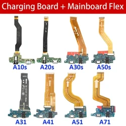 NIEUWE Usb-poort Opladen Dock Board Connector Belangrijkste Moederbord Flex Kabel Voor Samsung A10S A20S A30S A21S A31 A41 a51 A71