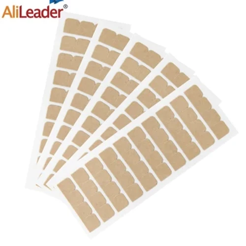 60 abas fitas de cabelo dupla face para extensões de cabelo e perucas 4*08cm ultra hold à prova dwaterproof água extensão do cabelo fita adesiva invisível