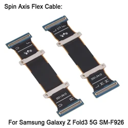 1 pár Spin Axis Flex kábel Samsung Galaxy Z Fold3 5G SM-F926 telefonhoz
