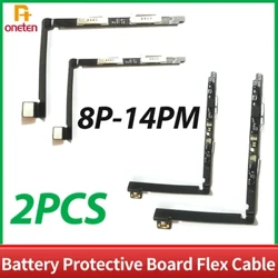 Bord Cosanta Ceallraí 2PCS Cábla Flex Do iPhone 15 14 13 12 11 Pro MAX X XR XS MAX Deisiúchán Bog Páirteanna Úsáide Sliseanna Criptithe