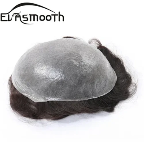 Azal mehea 0,03 mm ile naturala Gizonezkoen tupee Giza ilea Gizonezkoen ileordea Ordezko sistemak Ile zatia Protesis Capilar Hombre Gizonezko ileordea