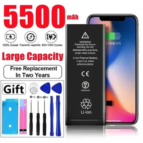 Chính Hãng Pin Điện Thoại Dung Lượng Cao Dành Cho iPhone 5S 5SE 6 6S 6P 6sp 7 7P 8 Plus X Xr Xs Max 11 12 13 Pro 14 Pin Dành Cho Apple