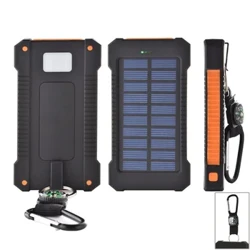 200000mAh Power Bank de top Încărcător de urgență rezistent la apă Powerbank extern pentru baterie pentru MIiPhone Samsung LED SOS Light