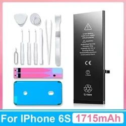 XDOU 2023 Nei Telefon Batterie Fir IPhone 6S IPhone6S Mat Gratis Reparatur Tools Kit 1715mAh Héich Kapazitéit Batterie Ersatz