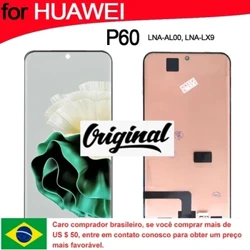 6,67-tolline originaal LCD Huawei P60 ekraani jaoks LNA-AL00 LNA-LX9 puutetundliku ekraani digiteerija komplekti vahetus