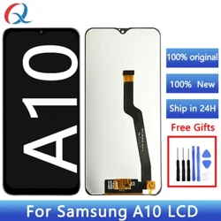 Gwreiddiol ar gyfer amnewid sgrin Galaxy A10 Pantalla ar gyfer arddangosfa Samsung a10 lcds ffôn symudol ar gyfer Samsung A10 A105 lcd
