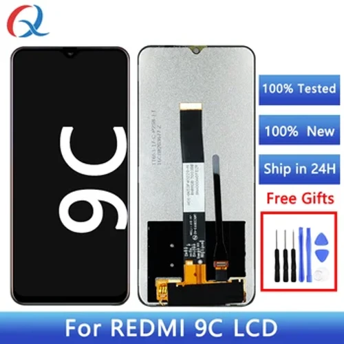 ʻO nā lcd kelepona paʻalima no Redmi 9a 9c pani pani pani pantalla no Redmi 9a 9c hōʻike lcd no redmi 9c lcd