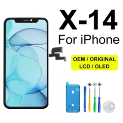 OLED Lcd no ka iPhone X 11 12 Pro hōʻike kūʻai kūʻai kūʻai kūʻai hale hōʻike hōʻike no ka iPhone X Xs Xr 11 12 13 Pro Max pani pani pani.