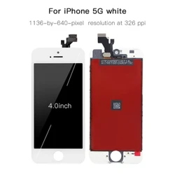 iPhone 5 LCD Ekran Dokunmatik Ekran Sayısallaştırıcı Yedek Montaj Parçaları İçin Yüksek Kalite