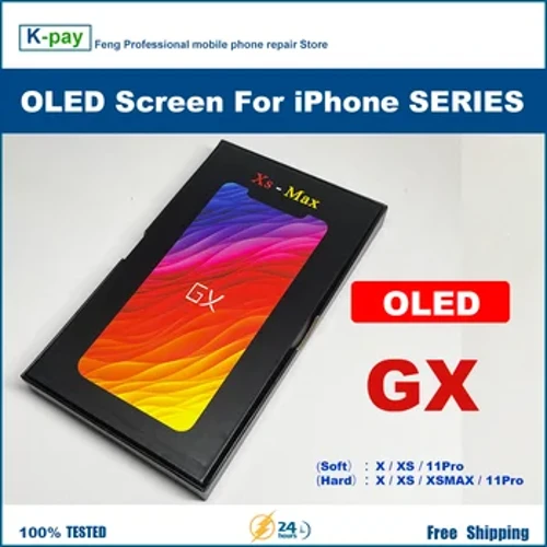 GX AMOLED iPhone XS Ekran XSMAX XR 11 OLED En Iyi GX Sert OLED iPhone X LCD Ekran AMOLED Digitizer Meclisi Değiştirme