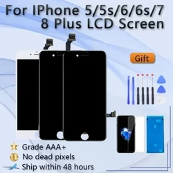 LCD obrazovka pre iphone 6 7 8 6s plus 7 8 Plus Výmena obrazovky Diaplay pre iphone 5 5S 5C 5se LCD dotykový digitizér AAA+