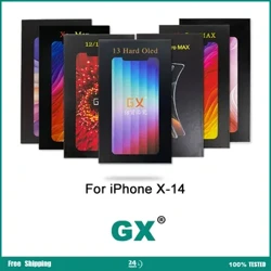 GX LCD ekran iPhone X XS XR 11 11ProMax 12 12Pro 12pro Max 13 dokunmatik ekranlı sayısallaştırıcı grup desteği gerçek ton
