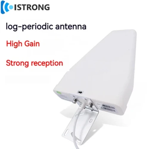 10dBi utendørs retningsbestemt antenneforsterker 800-2700MHz logg periodisk antenne Mobiltelefon Signalforsterker N hunn