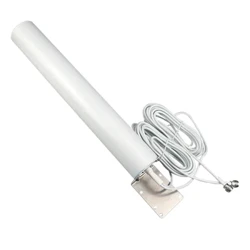 3G 4G LTE GSM Pūnaewele piha i waho o ka pū pahu Antenna Waterproof Mobile Phone Signal Gain Amplifier TS9 CRC9 SMA Connector 18dBi