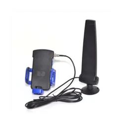 Impulsionador aéreo do sinal do telefone celular 1750-2170mhz 12dbi com cabo fêmea do conector 2.5m do conector fêmea 3g da antena do grampo 3g