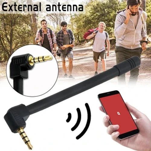 Amplificator de semnal Amplificator de rețea Antenă externă de 3,5 mm Amplificator de semnal îmbunătățit Antenă 5DBI pentru telefon mobil