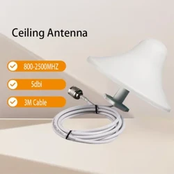 Antenne omnidirectionnelle de plafond de routeur 800-2500MHZ 5DB 4g, réseau amélioré, Signal Wifi 2g 3g 4g, répéteur de signal cellulaire