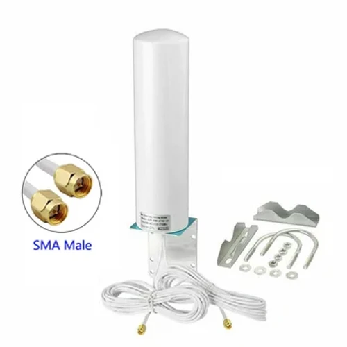 I-4G 3G LTE I-Antenna Yangaphandle Inzuzo Ephakeme12dBi Dual SMA Male 698-2700MHz Yeselula Yeselula Yeselula 4G LTE Isango Lomzila Wemodemu