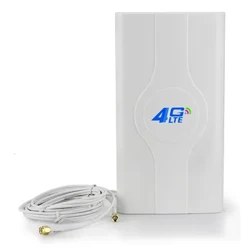 4G LTE 38dbi Antenne 700-2700mhz mobilpanelantenne TS9/CRC9/SMA hanstikkabel 2m/6.56ft Til 3G 4G Booster Router Mode